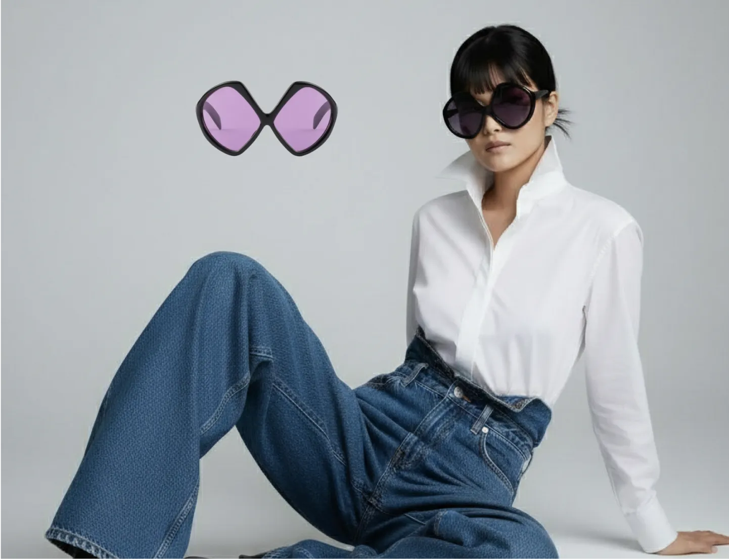 AI Virtual Try On Glasses Generator