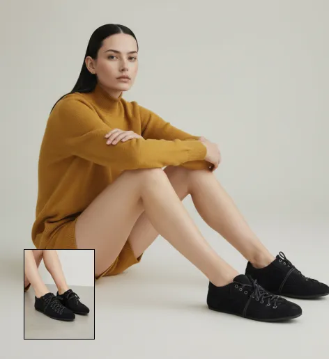 Footwear On Model